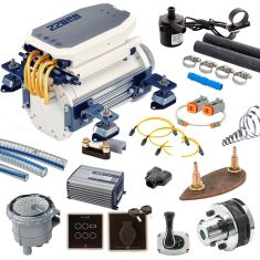 E-LINE Bundle - Elektro-Inbordmotor 22kW - 48V, Kielkühlung - empfohlen für Boote bis 12–15 Meter