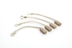 Set carbon brushes (4x) - Note: 12.5x8x25mm BOW23/35+Alex12V
