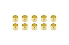 Replacement Brass Compression Olive  (10x) tube D 10mm L=8,4mm