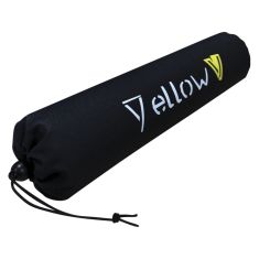 Paddle float for adjustable sup and kayak paddle size 30 x 6,9 cm, black with YellowV logo