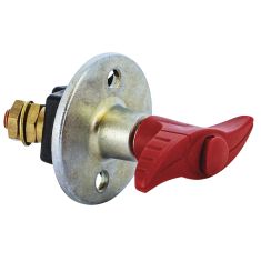 Vetus Batteriehauptschalter 150A – Roter Drehknopf