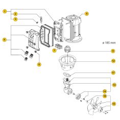 Vetus BOWB130 Spare Parts