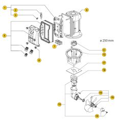 Vetus BOWB180 Spare Parts