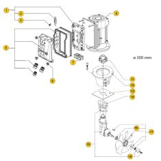 Vetus BOWB300 Spare Parts