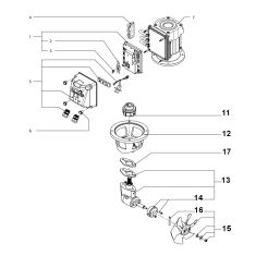 Spare Parts for BOWA0361 - 36 kgf with 125 mm tunnel - 12 V