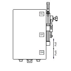 E-box 1 motor + trim 12/24V mech.motor+mech.gear