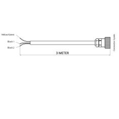 Cable EC3 clutch Lenght = 3 meter