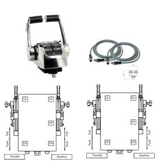 Vetus EC4 Elektronische Motorsteuerung für 2 Motoren und 1 Steuerstände - Mechanisches Getriebe / Gas - Bundle