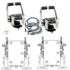 Vetus EC4 Elektronische Motorsteuerung für 2 Motoren und 2 Steuerstände - Mechanisches Getriebe / Gas - Bundle