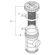 Ersatzteile für Vetus Wassersieb FTR1320