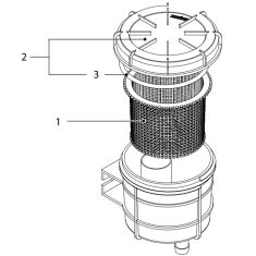 Ersatzteile für Vetus Wassersieb FTR140