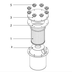 Ersatzteile für Vetus Wassersieb FTR525