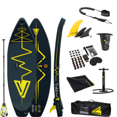 Yellow V SUP board Heartbeat 9,5 "YOSEMITE" Komplettpaket