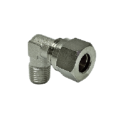 Male stud elbow 1/4"bsp 10mm tube