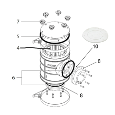 Ersatzteile für Vetus Wassersieb FTR1900