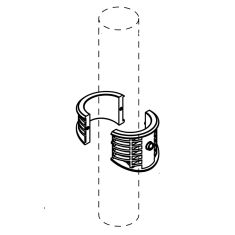 Adapter RESTU for Rohrdurchmesser Ø73 mm Stuhlbeine (PCM, PCF)