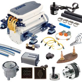 E-LINE Bundle - Elektro-Inbordmotor 22kW - 48V, Kielkühlung - empfohlen für Boote bis 12–15 Meter