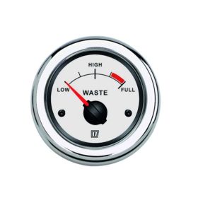 Abwasser-Niveaumessinstrument weiß 12/24 V