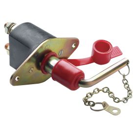 Vetus Batteriehauptschalter 250A – Roter Schlüssel