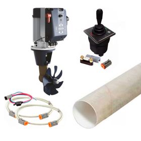Vetus BOW PRO Boosted 300 kgf Bundle – Bugstrahlruder mit stufenloser Steuerung und bürstenlosem AC-Motor – 48V (24V), Tunnel Ø300mm, empfohlen für Boote bis 30 Meter