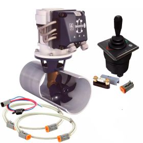 BOW PRO BOOSTED 90 kgf  set - Bugschraube mit stufenlosem und bürstenloser Wechselstrommotor - 24V (12V), - Tunnel Ø 185mm.