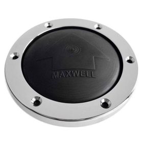 Maxwell Fußschalter - Heavy Duty - Edelstahl, Ohne Abdeckung, Ø108 mm - Max. 150 Amp