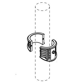 Adapter RESTU for Rohrdurchmesser Ø73 mm Stuhlbeine (PCM, PCF)