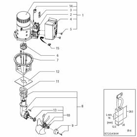 Vetus BOW16024D (24 volt) Spare Parts