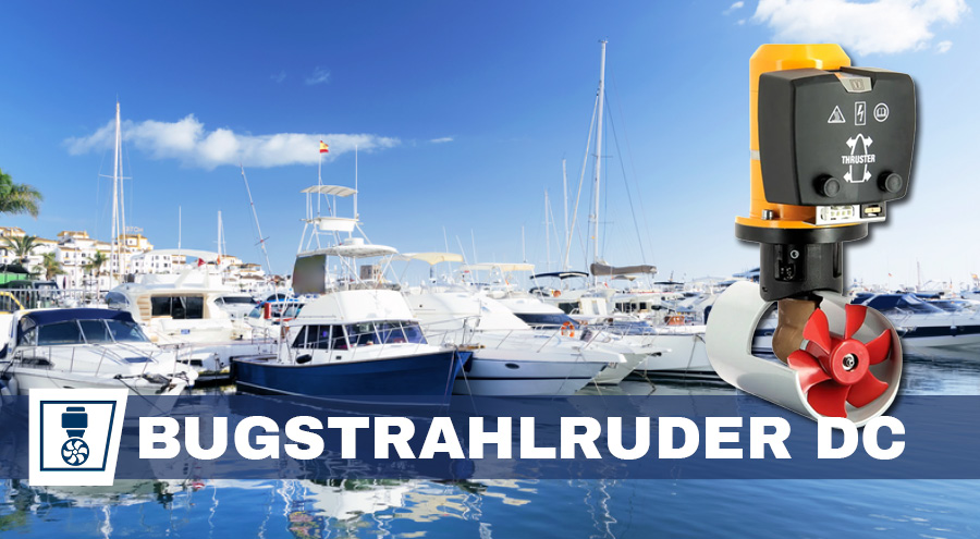 VETUS DC Bug- und Heckstrahlruder für einfache Manövrierung