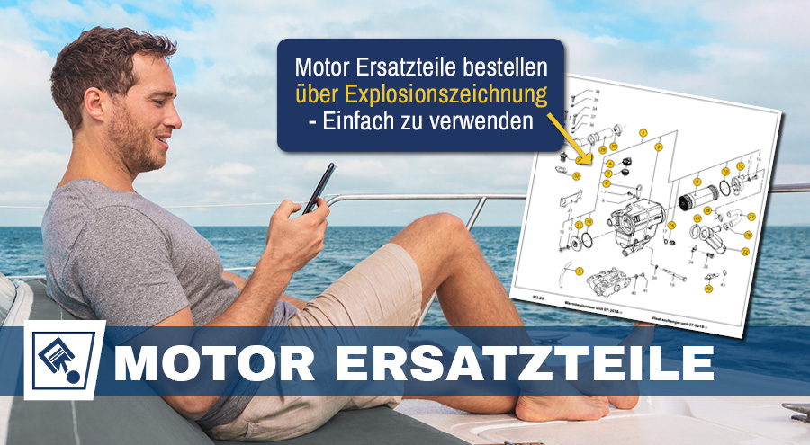 Originale VETUS Motorersatzteile für zuverlässigen Betrieb und lange Lebensdauer